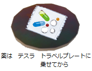 テスラ トラベルプレートで、薬の副作用を緩和