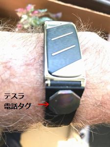 HELOにも、テスラ 電話タグ